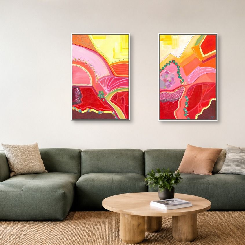 Bird's Eye View — 24x36 Original No. 2
