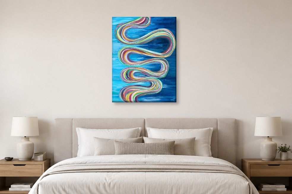 Curve — 30x40 Original No. 3