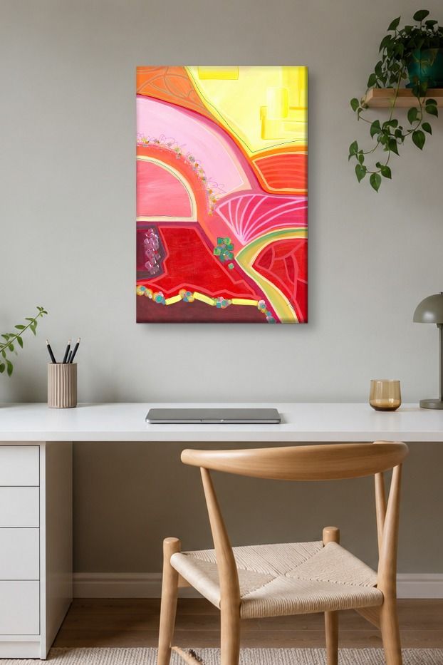 Bird's Eye View — 24x36 Original No. 1