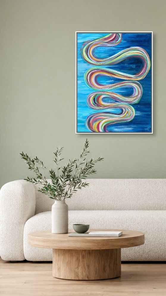 Curve — 30x40 Original No. 3