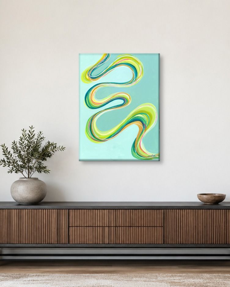Curve — 30x40 Original No. 4