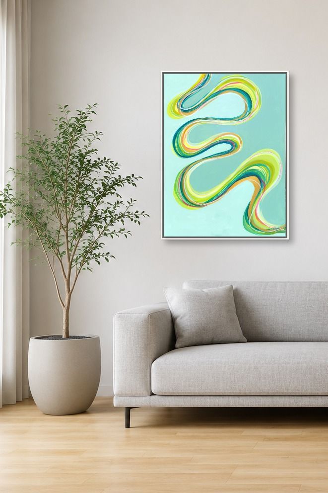 Curve — 30x40 Original No. 4