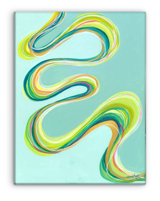 Curve — 30x40 Original No. 4