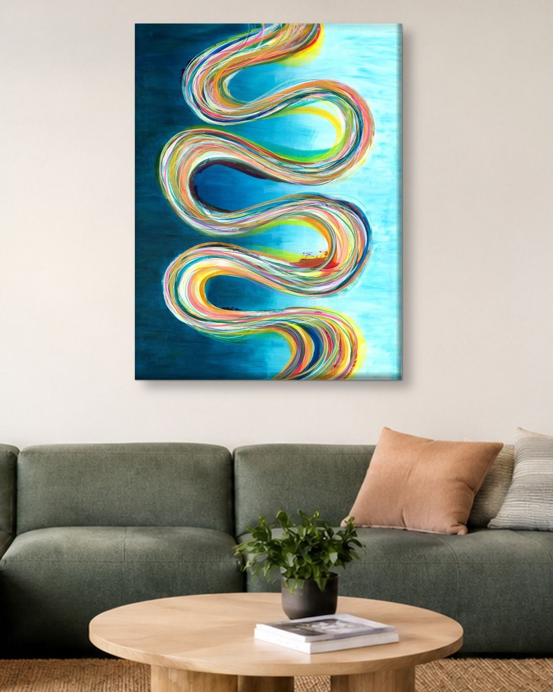 Curve — 36x48 Original No. 1
