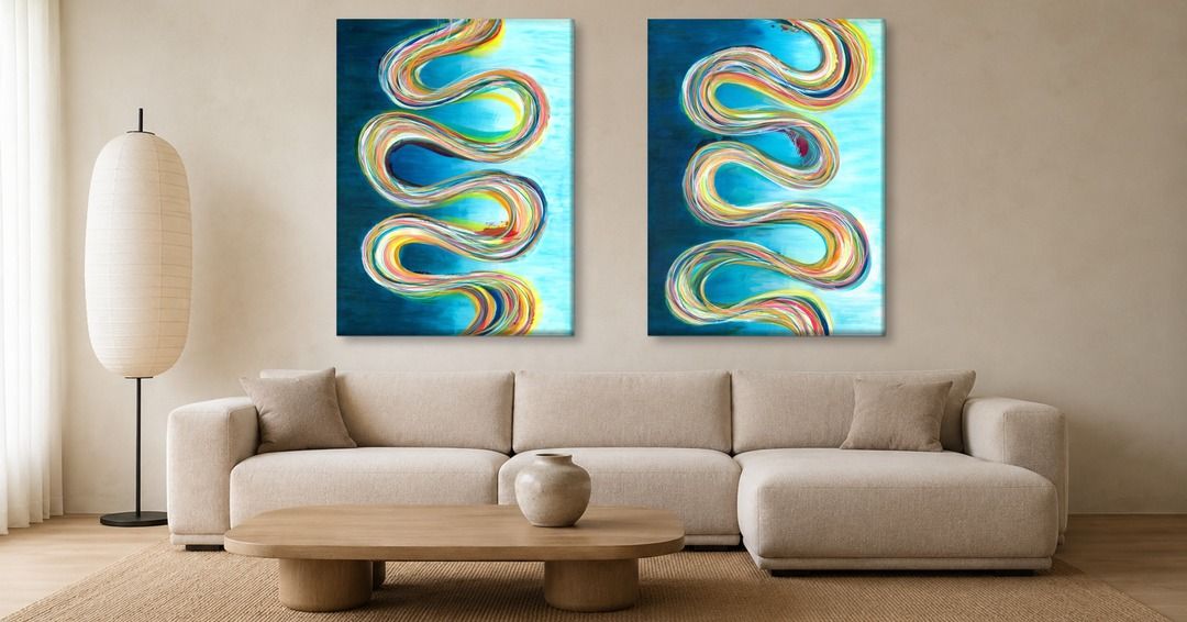 Curve — 36x48 Original No. 1