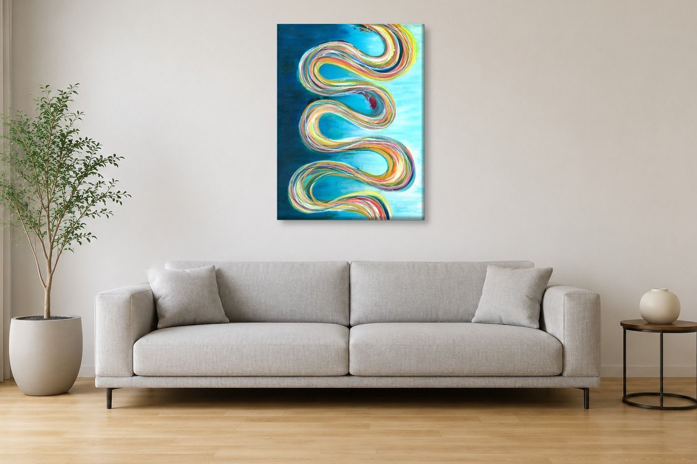 Curve — 36x48 Original No. 2